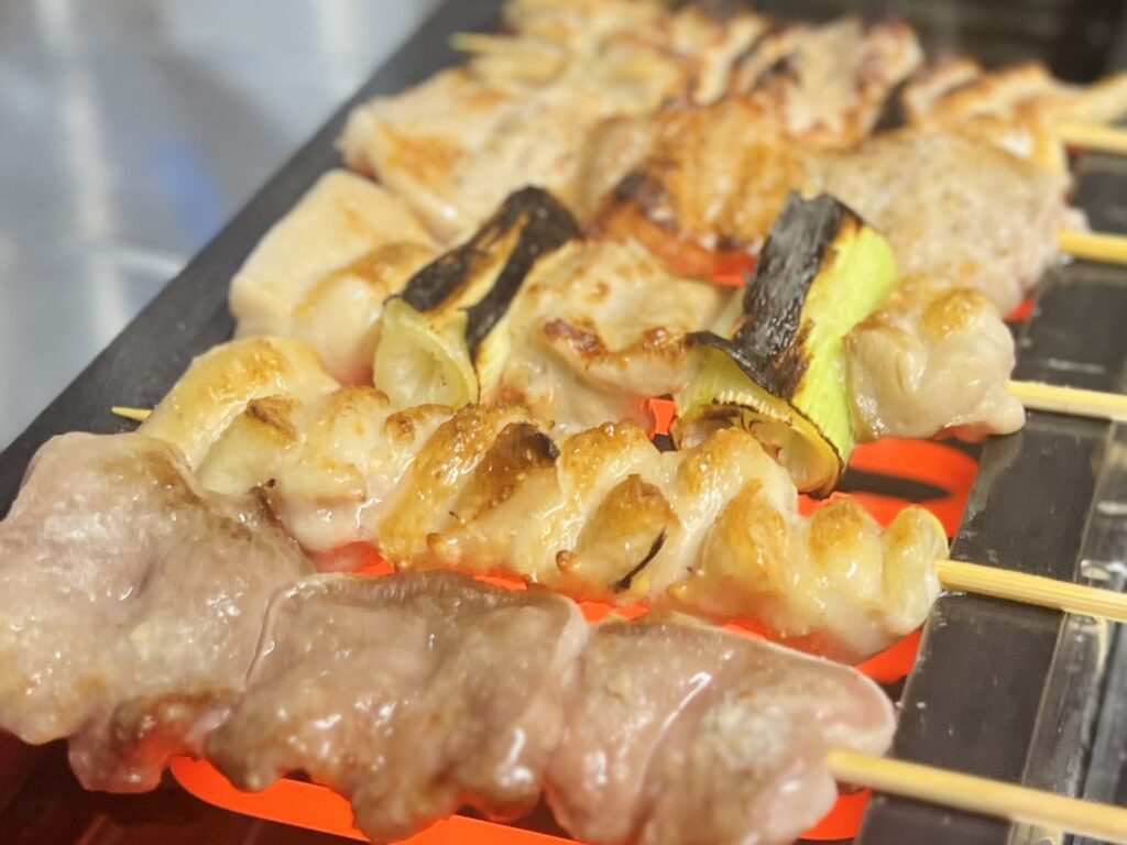 串焼き3種盛り