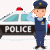 制服体験・ミニ白バイ乗車体験