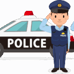制服体験・ミニ白バイ乗車体験